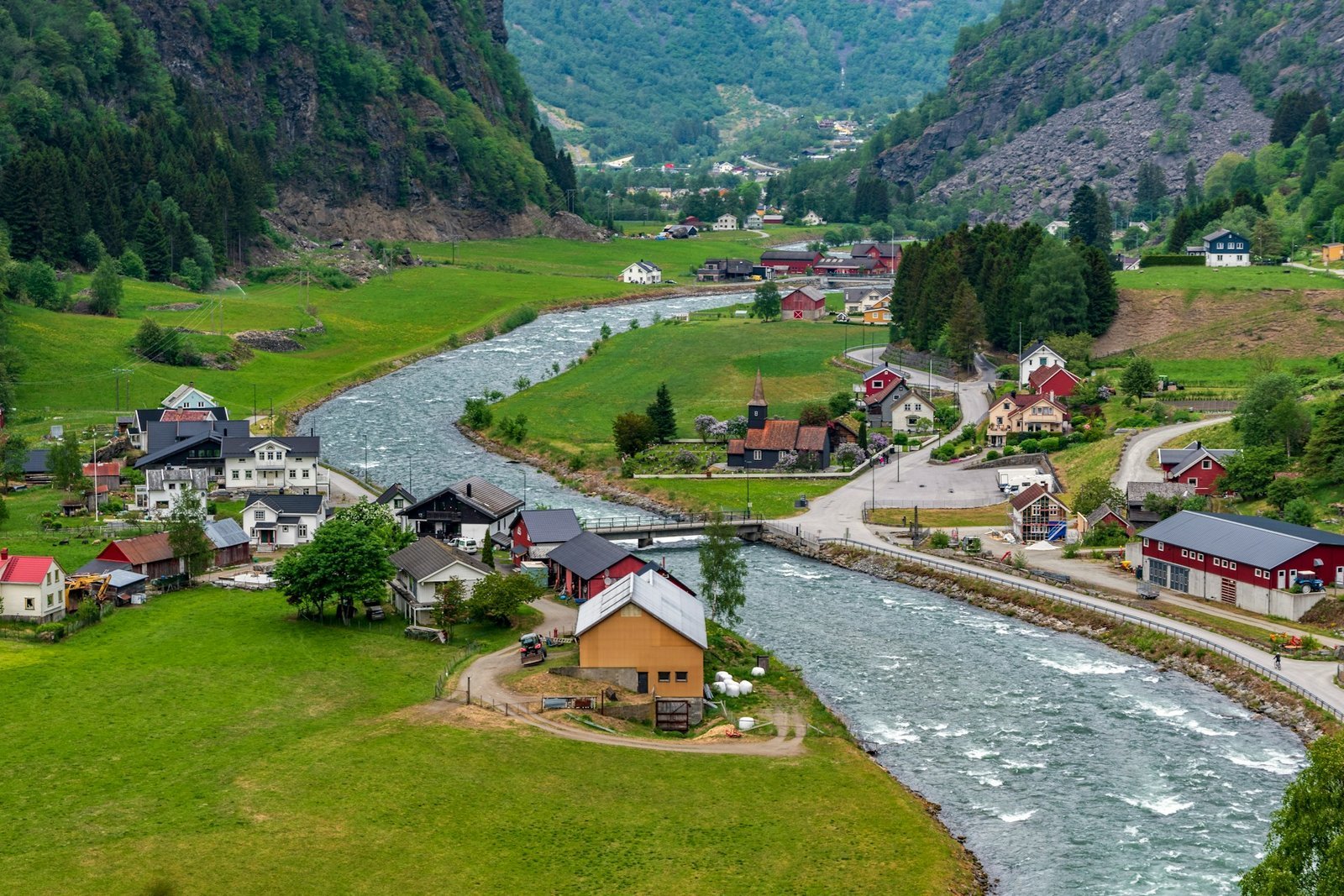 flam a scenic stop in fjord country