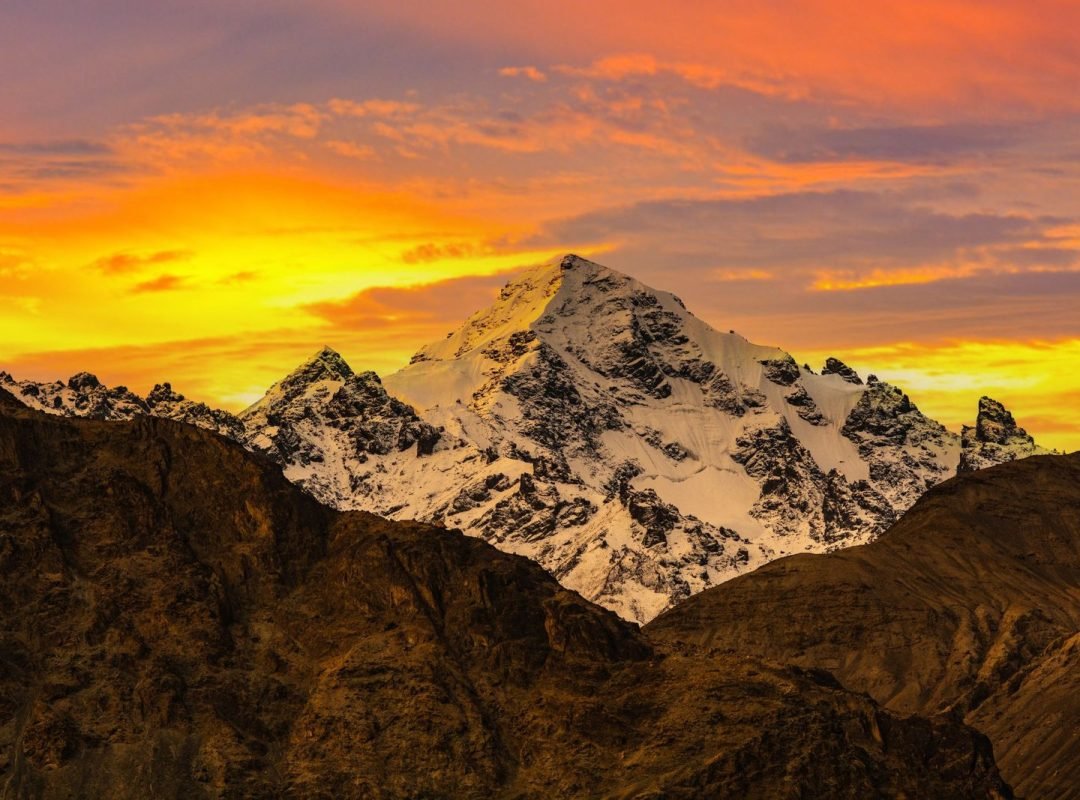 Snow Capped Mountain