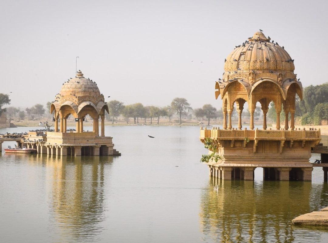 Gadisar Lake in Jaisalmer Rajasthan