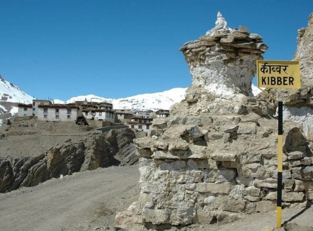 Kibber Village in Himachal Pradesh
