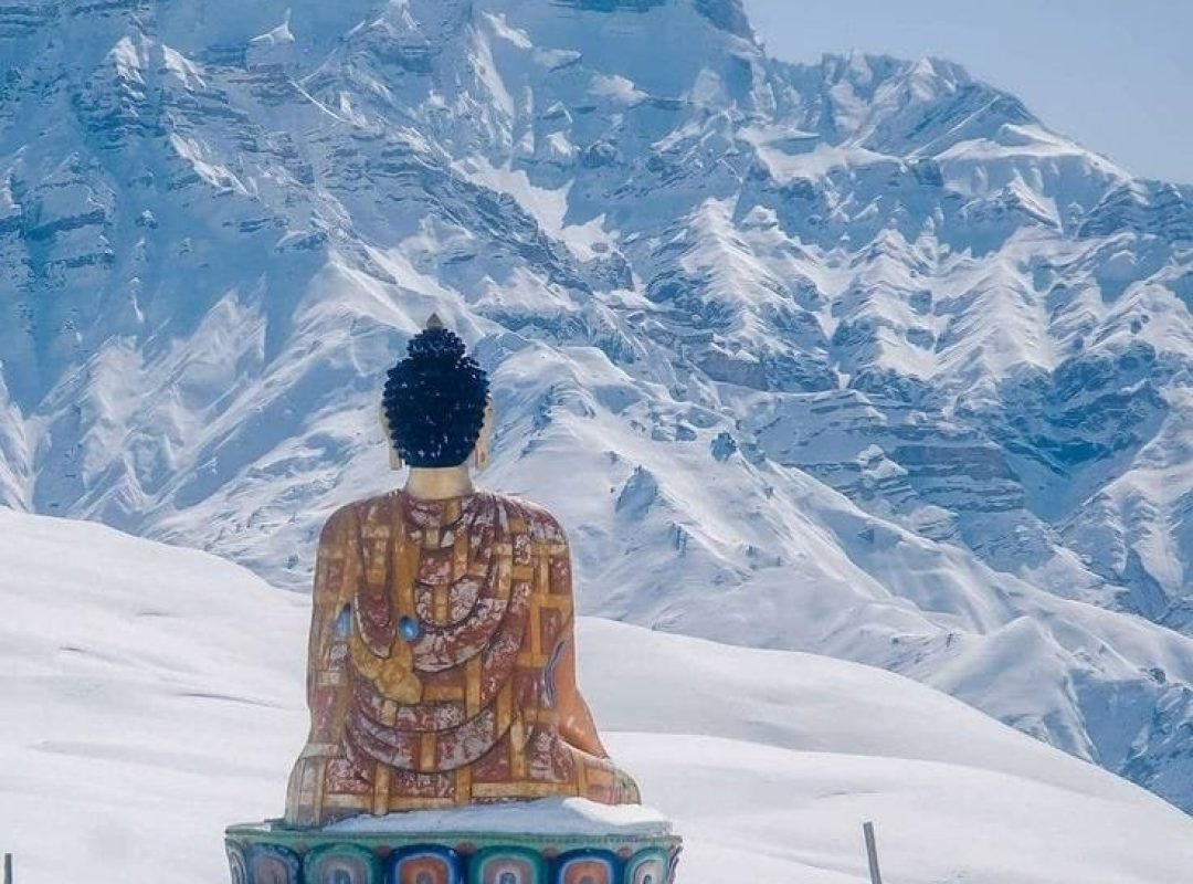 Langza Famous Huge Buddha Statue