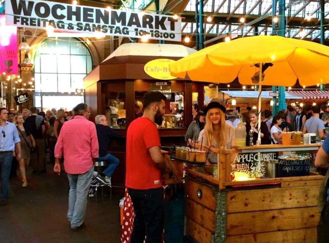 Market in Berlin Germany