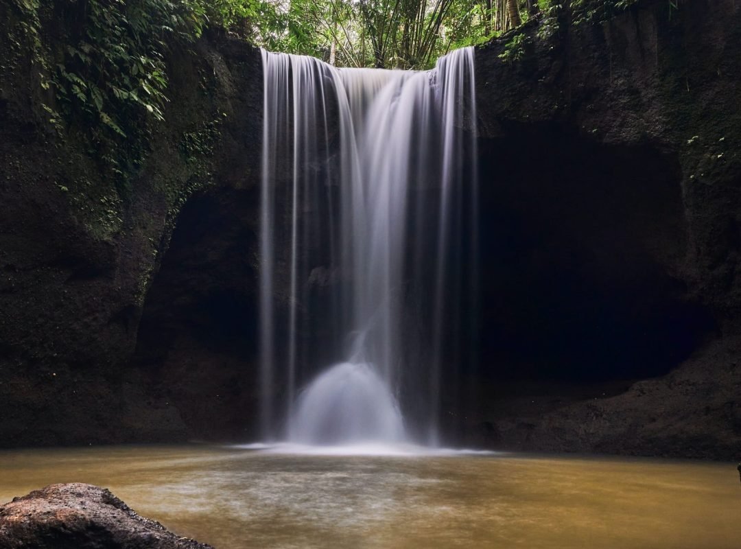 Suwat Waterfall in Bali Indonesia