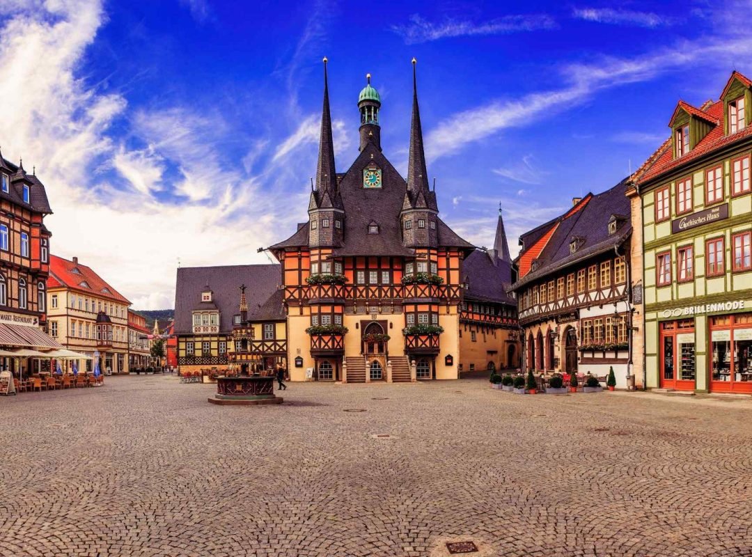 Wernigerode Castle in Germany